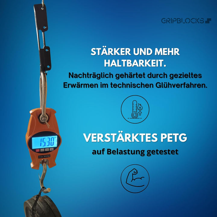 Halterungen für L-BOXX, 4 Stück schwarze Fixierungen, kompatibel mit Bosch Sortimo L-SAFE System, Mo