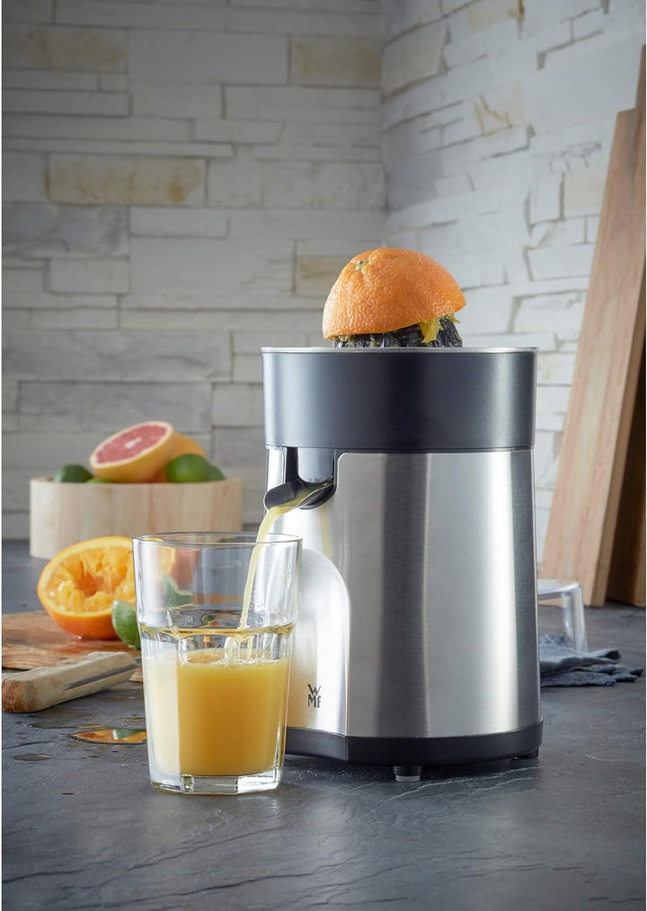 WMF STELIO Citruspresse Cromargan Edelstahl rostfrei spülmaschinengeeignet Silber