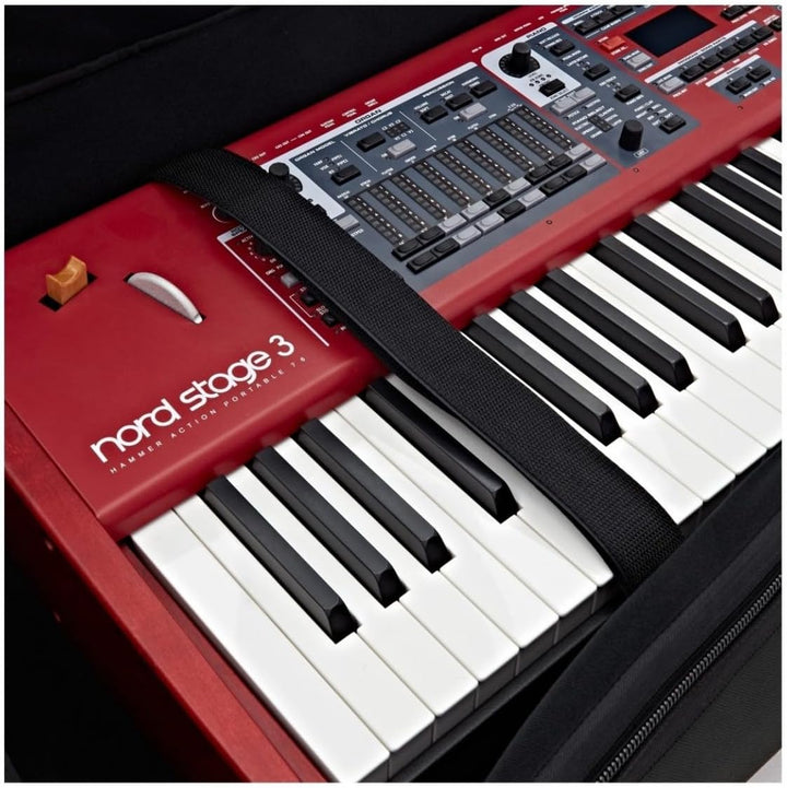 Leichter Tastaturkoffer mit Rädern 76 Tasten von Gear4music