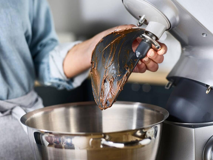 Kenwood Pfannenwender-Aufsatz für Planetenmischer für Gebäck AT511, Schwarz für alle Chef Modelle, f