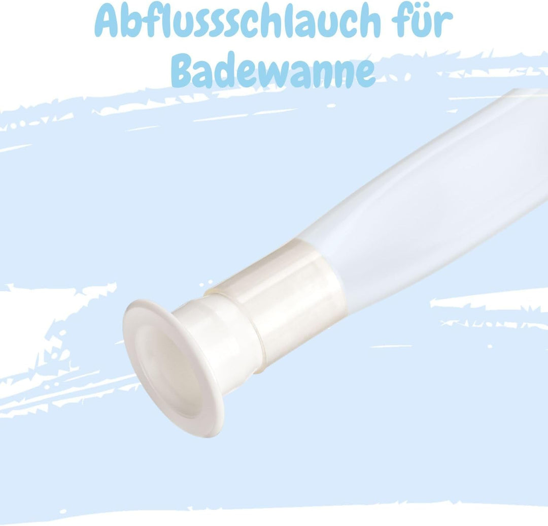 Babybadewanne mit Ständer 5 Set TÜV Rheinland geprüft - Babybadewanne + Baby Badewannensitz + Wickel