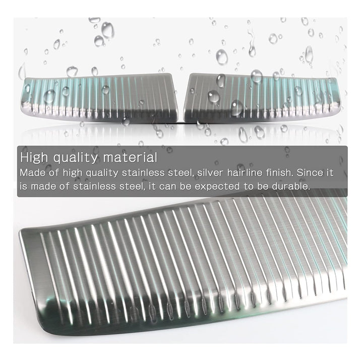 LFOTPP Edelstahl Ladekantenschutz H*onda HR-V 2022, HRV Auto Zubehör Dekoration Stossstangenschutz K