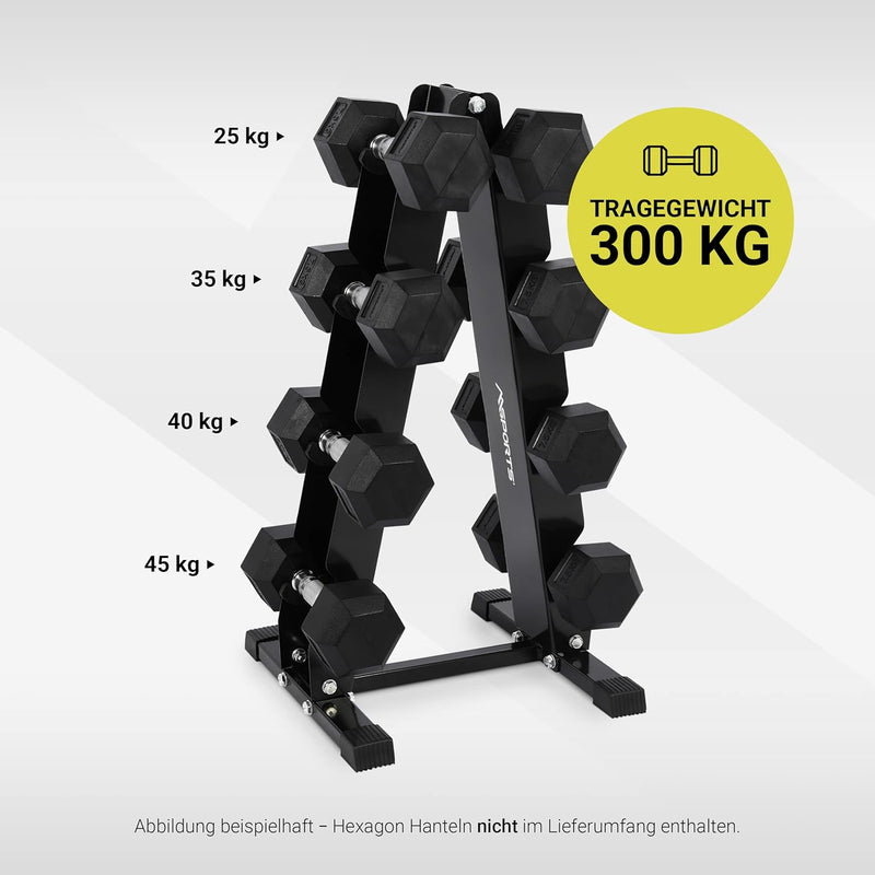 Kurzhantel Rack mit 300kg Belastbarkeit Hantelständer