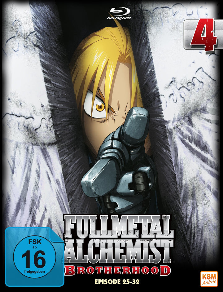 Fullmetal Alchemist: Brotherhood - Vol. 4 (Digipack im Schuber mit Hochprägung und Glanzfolie) [Blu-