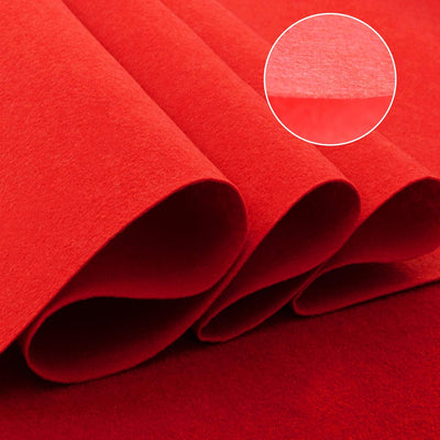uyoyous Roter Teppich,1 x 10 m Hochzeits-Läufer Event Teppich 2mm Red Carpet Gangläufer roter Teppic
