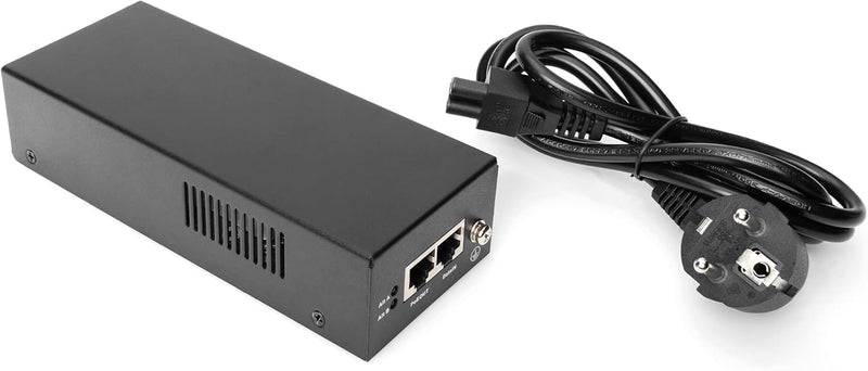 DIGITUS Ethernet PoE++ Injector - Gigabit - IEEE 802.3bt - 85W Power Over Ethernet-Budget - Auto Erk