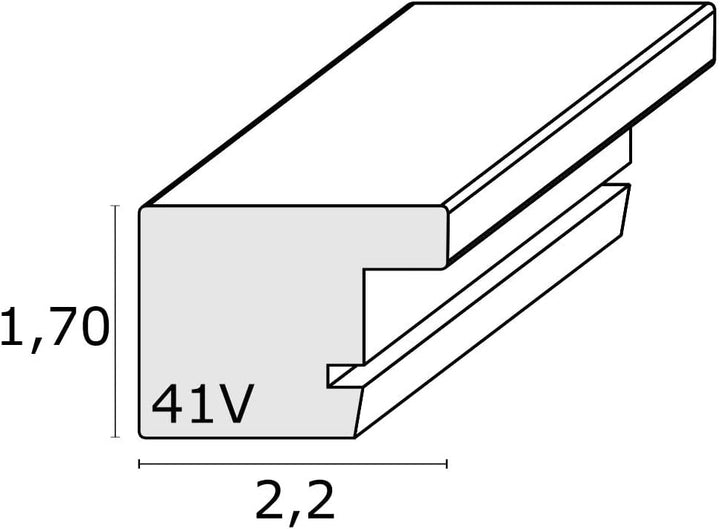 Deknudt Frames S41VH2 Magnetwand und Magnete 50x50 Magnetwand Schwarz mit 10 weissen Magneten Kunsts