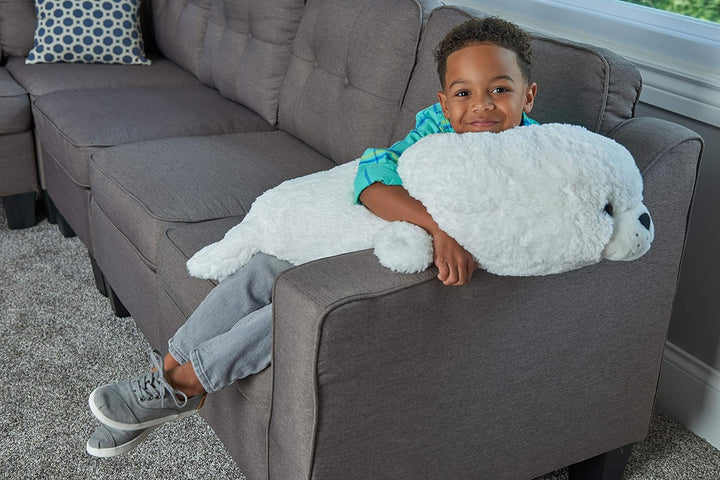 Wild Republic 15261 16486 Jumbo Plüsch Baby Robbe, grosses Kuscheltier, Plüschtier, Cuddlekins, 76 c