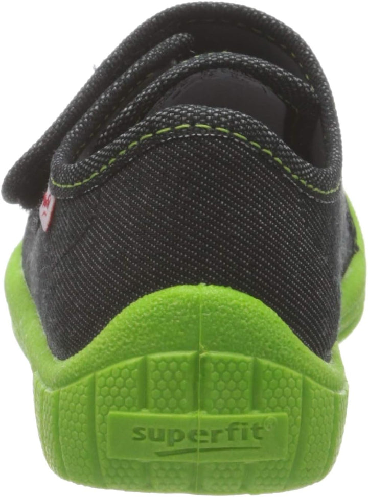 superfit Jungen Bill Flache Hausschuhe 36 EU Schwarz 0010, 36 EU Schwarz 0010
