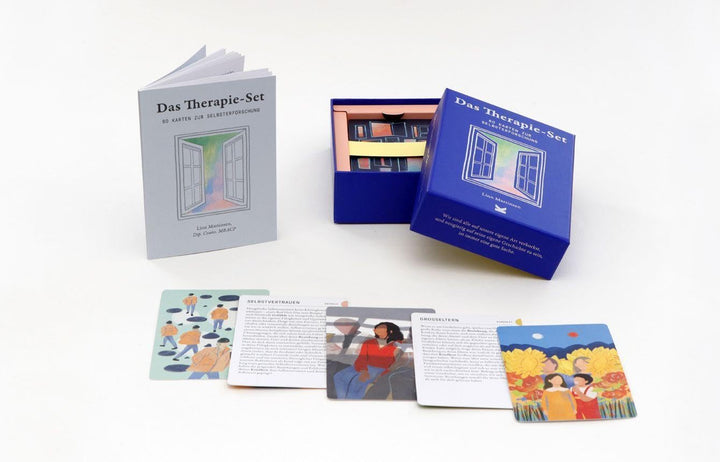 Das Therapie-Set. 60 Karten zur Selbsterforschung, Karten