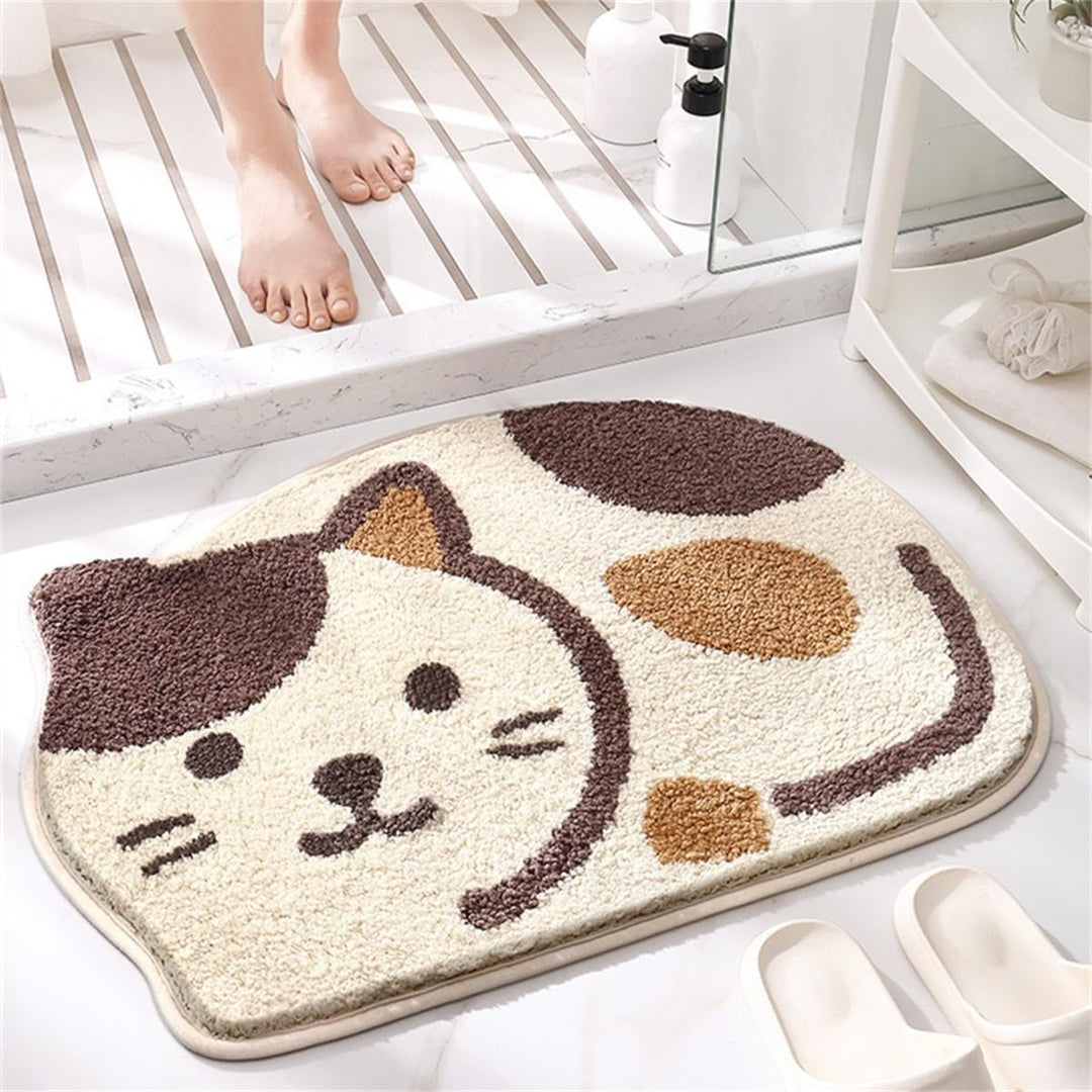 Ankah Dusche, Badewanne, Badematte, Badezimmerteppich, rutschfest, saugfähig, bezauberndes Design, K
