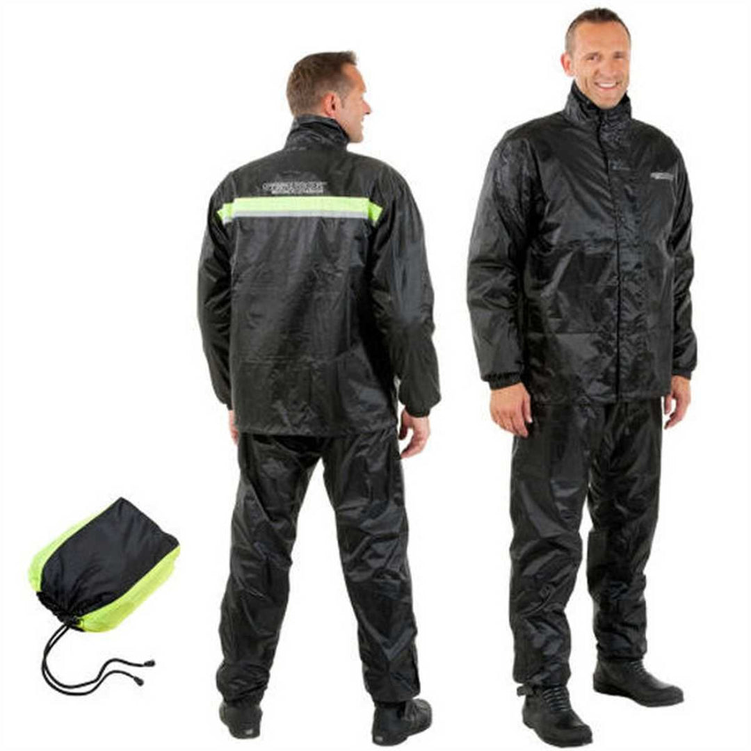 Germot Scoot Motorradregenkombi schwarz-gelb 3XL, schwarz-gelb 3XL