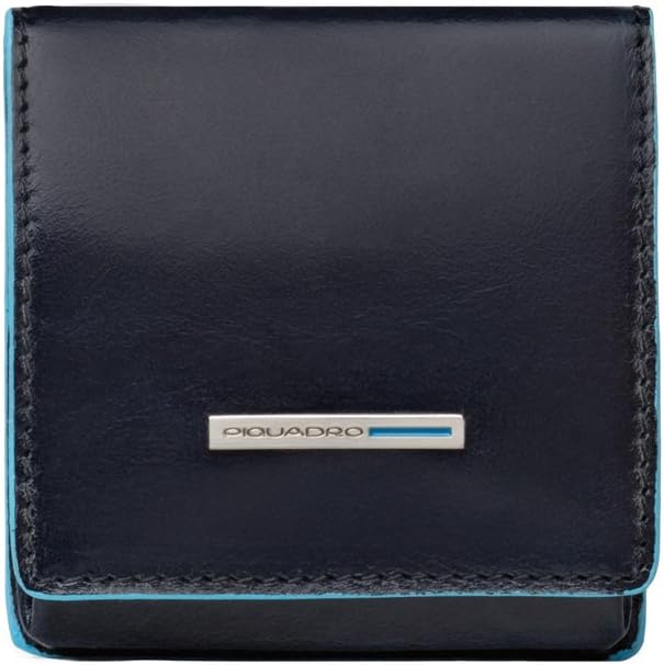 Piquadro PU2634B2 Geldbörse, Kollektion Blau Square, Blau