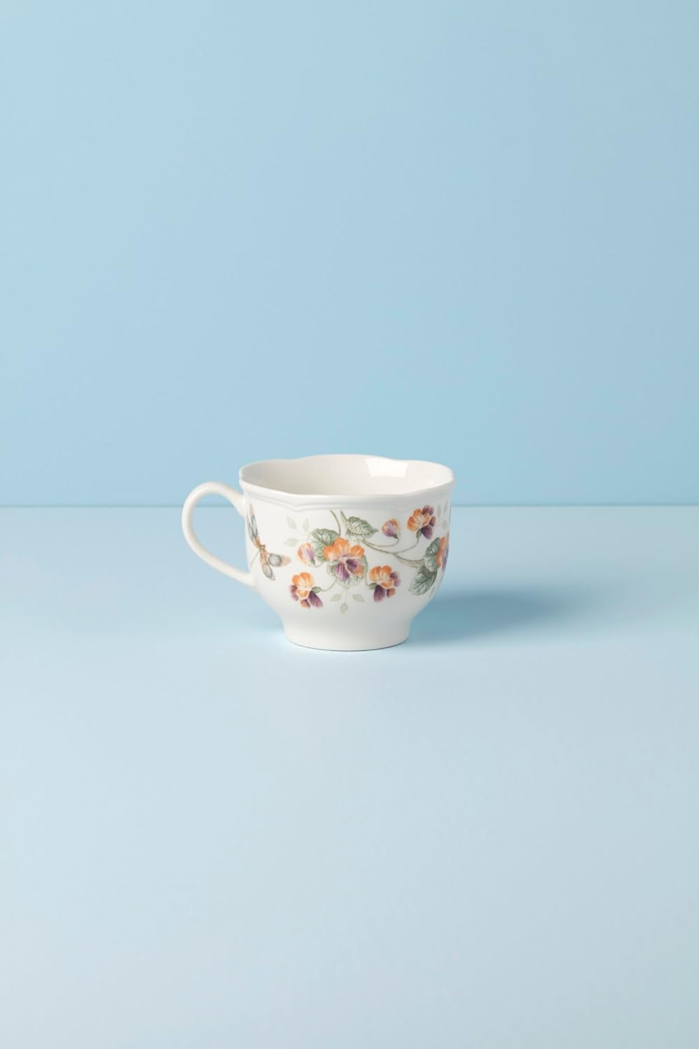Lenox Butterfly Meadow Latte-Tassen-Set, 1,30, mehrfarbig, 2-teilig Latte-Tassen, 2er-Set, Latte-Tas