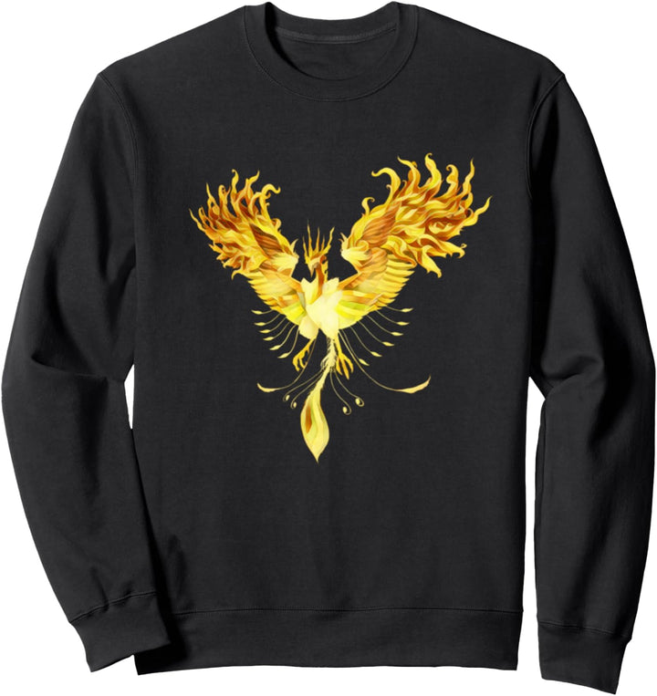 Phönix aus der Asche Fabelwesen Motiv Feuervogel Phoenix Sweatshirt