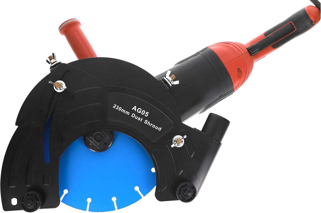 PRODIAMANT Trennscheibe Absaugung für Winkelschleifer 230mm M14 universal Trenn staub saugadapter, 2
