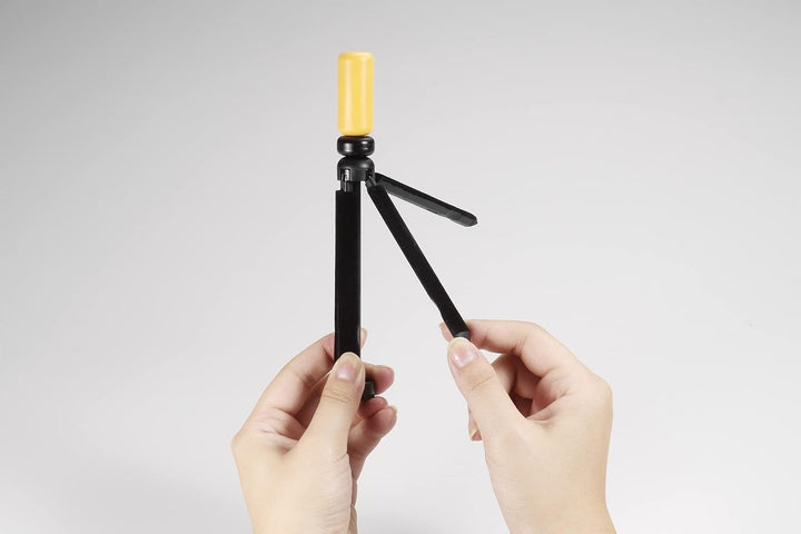 Hercules DS461B In-Foot Joint Flute Stand 6.5 Inch, 6.5 Inch