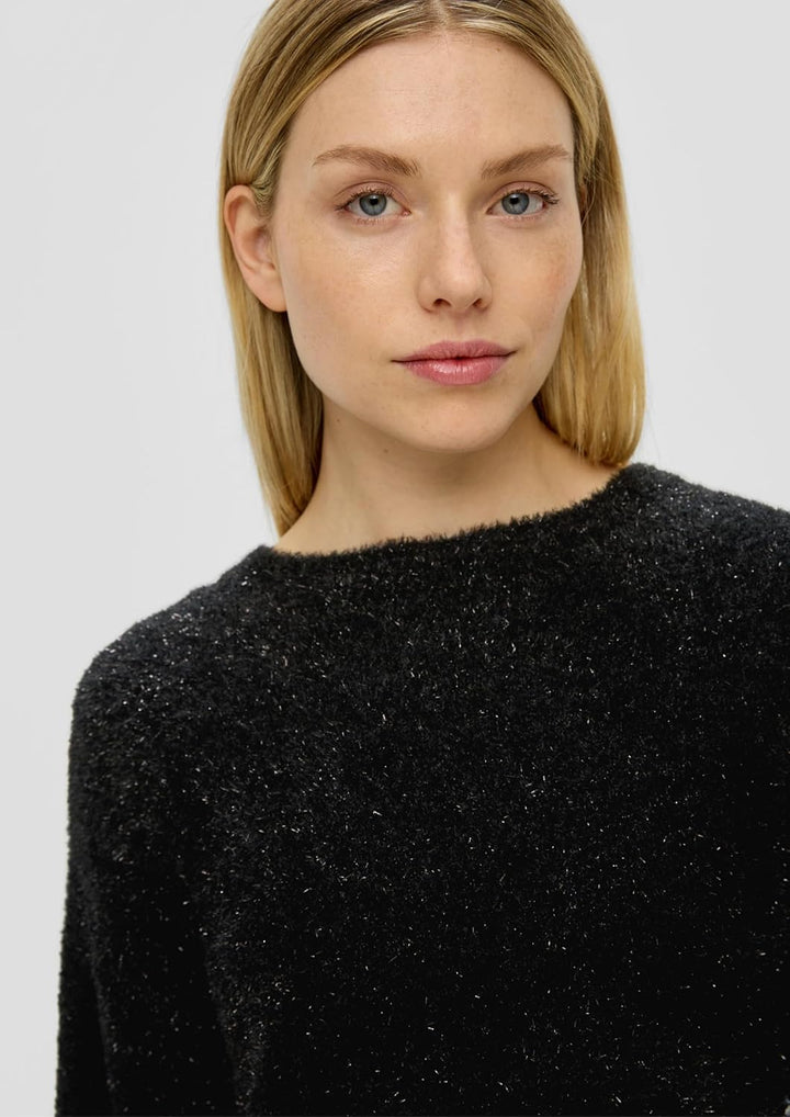 s.Oliver Damen Pullover mit Effektgarn 36 9999, 36 9999