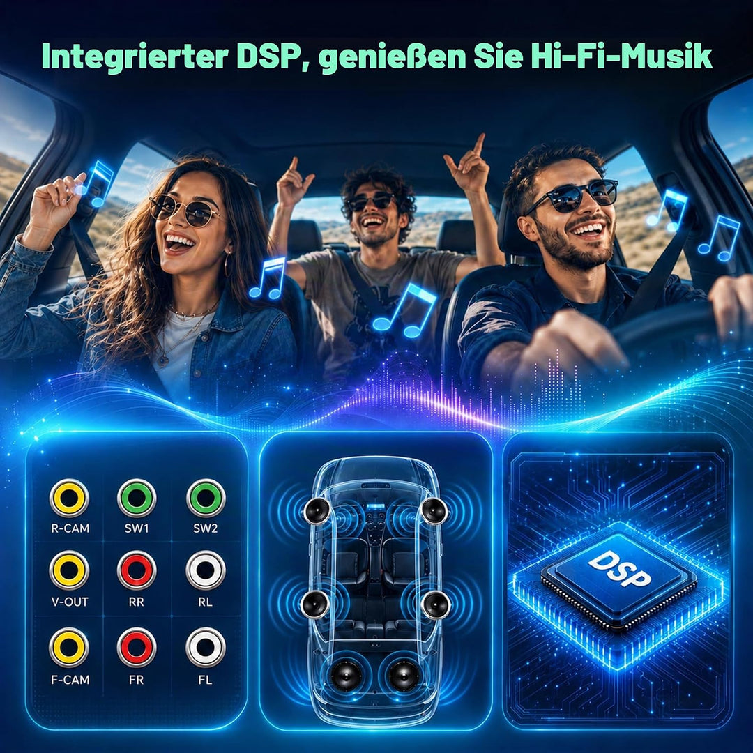 Linux Autoradio Mit Bildschirm für Golf 5 6 VW Polo 6R T5 Passat Touran Seat, 7 Zoll Wireless Carpla