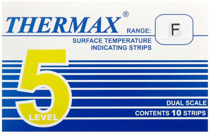 neoLab 3-1916 Temperatur-Messstreifen, 160 Grad C bis 182 Grad C (10-er Pack)