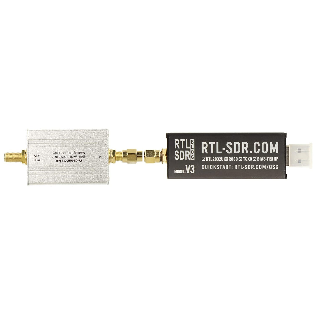 RTL-SDR Blog V3 USB Empfänger + LNA Modul + Adapter ﴾ 03 - V3 ﴿, ﴾ 03 - V3 ﴿