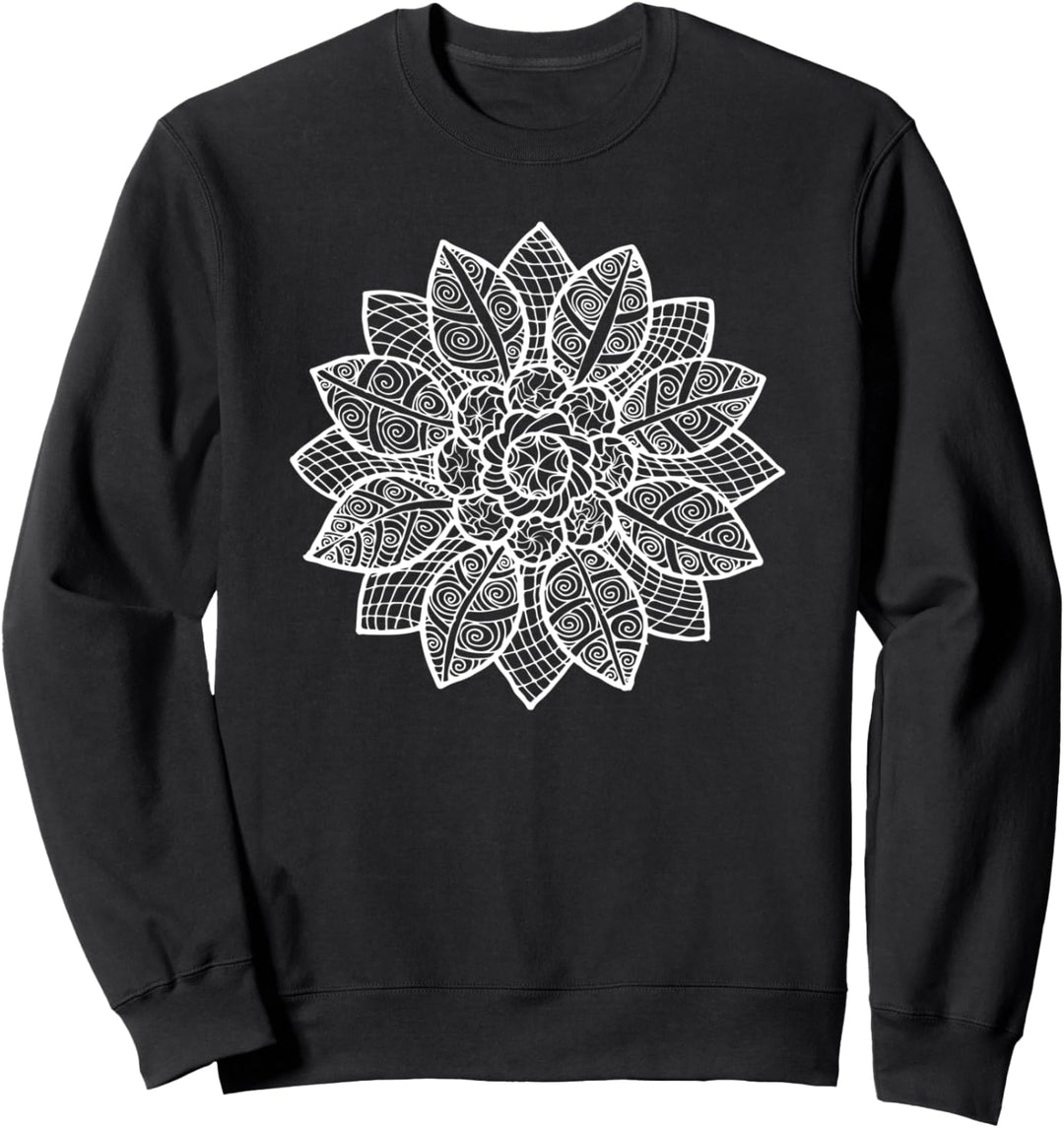 Hobbygärtner Garten Gärtner - Mandala Sonnenblume Sweatshirt