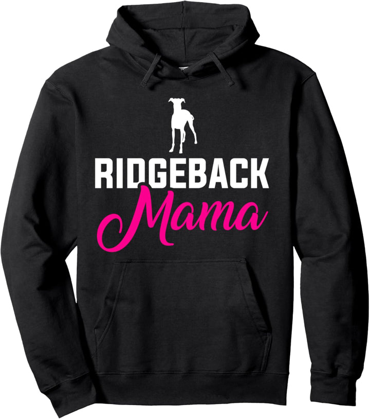 Rhodesian Ridgeback Hunde Mama Mutter Muttertag Pullover Hoodie