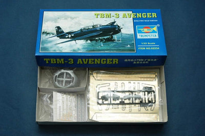 Trumpeter 02234 Modellbausatz Grumman TBF-3 Avenger, Mittel