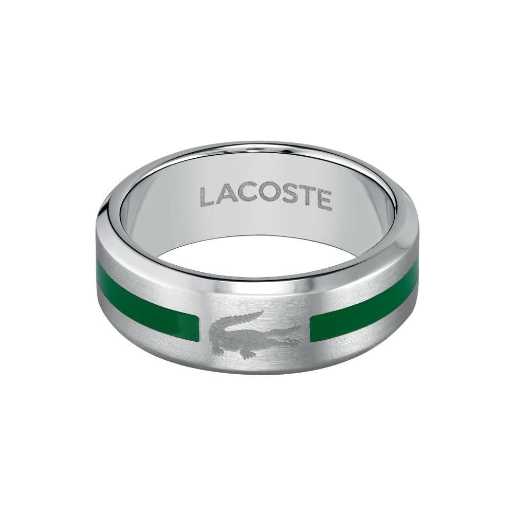Lacoste ring für Herren Kollektion LACOSTE BASELINE 62 Silver, 62 Silver