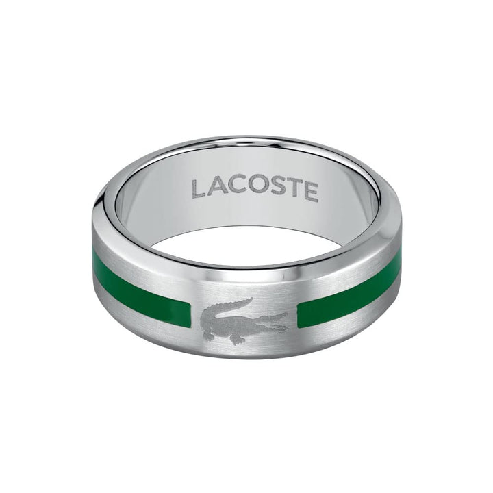 Lacoste ring für Herren Kollektion LACOSTE BASELINE 62 Silver, 62 Silver