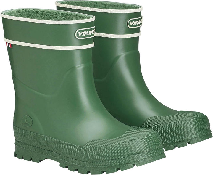 Viking Unisex Kinder Alv Jolly Gummistiefel 25 EU Weit Grün, 25 EU Weit Grün