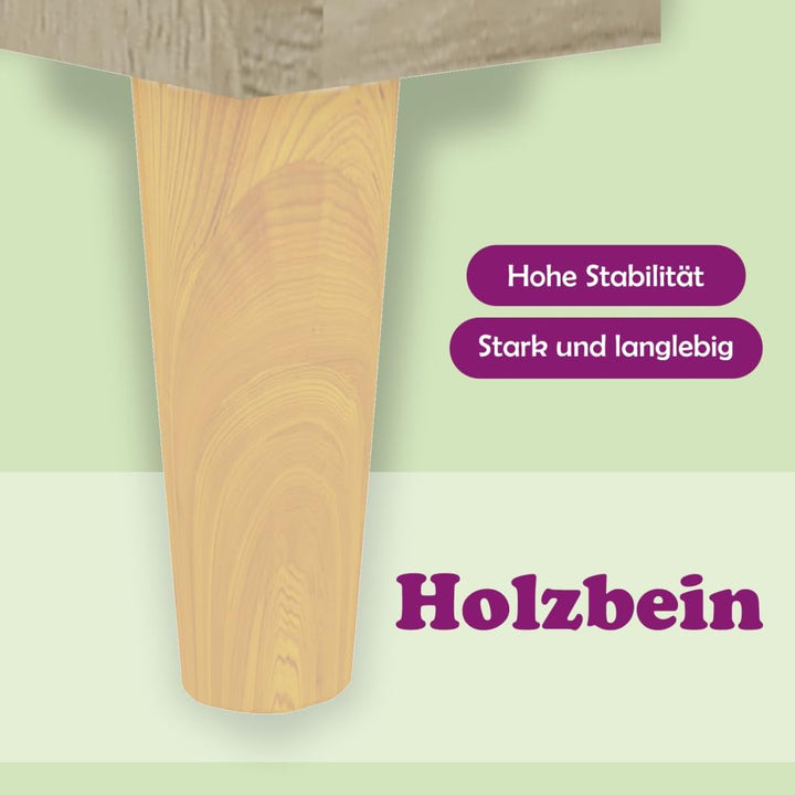 vidaXL Sideboard 2 Schubladen 2 Türen Kommode Anrichte Schrank Mehrzweckschrank Beistellschrank Stan