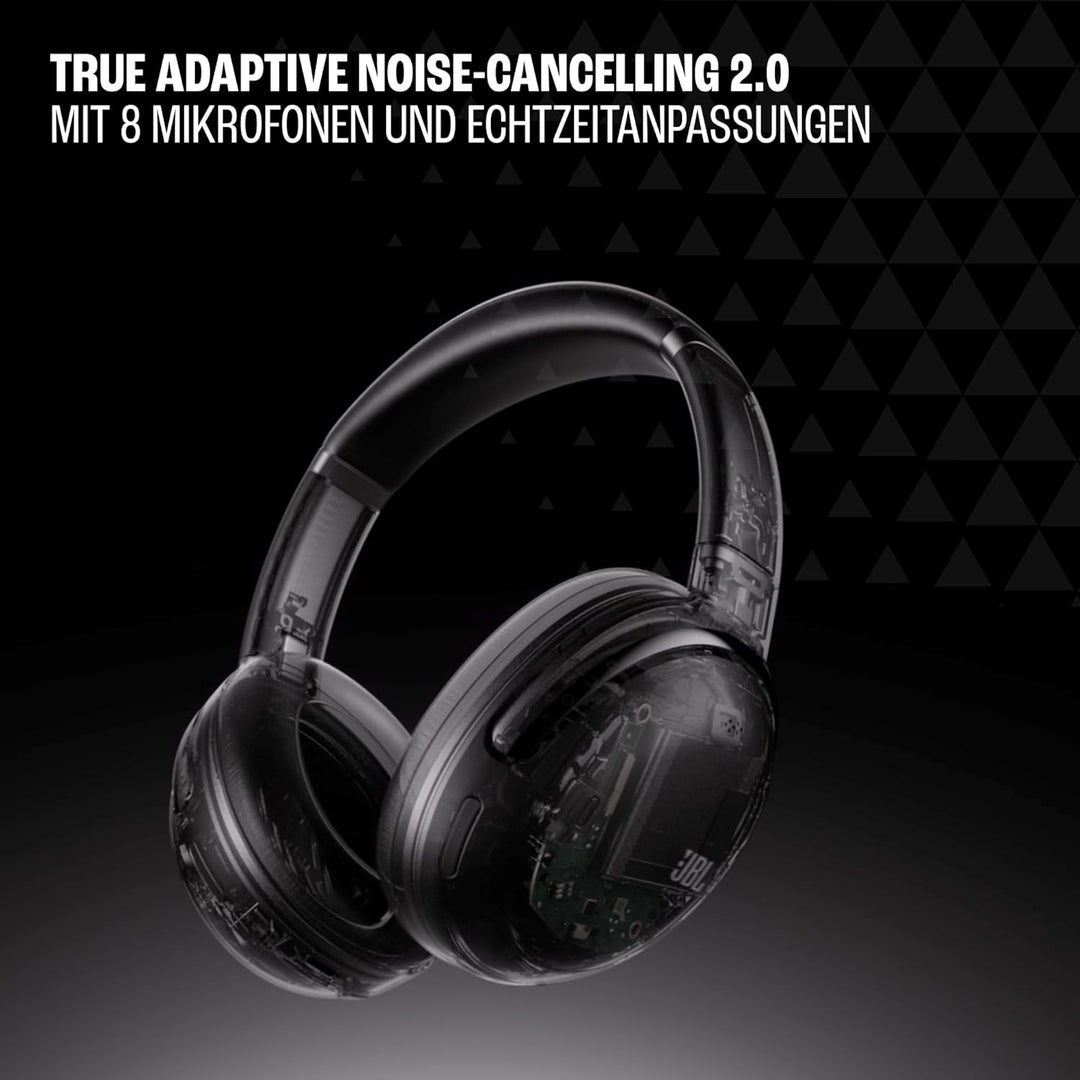 JBL Tour One M3, kabellose Over-Ear Bluetooth Kopfhörer, True Adaptive Noise-Cancelling, 70 Stunden