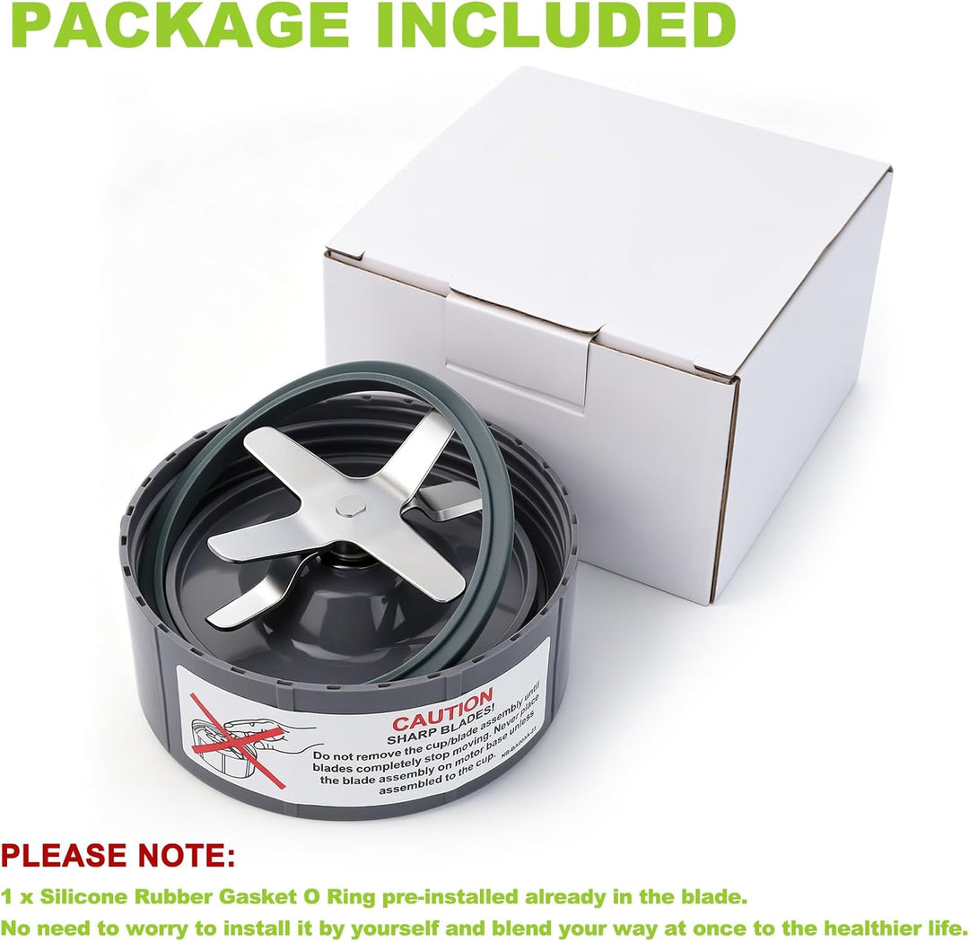 Ersatz Entsafter Klingen, grau, passend für Original NutriBullet 600 W/900 W Pro Extctor Blade Serie
