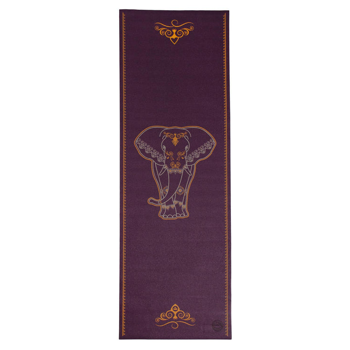 Yogamatte LEELA COLLECTION, viele Farbkombinationen und Design-Prints, Sticky Mat, leichte PVC-Matte