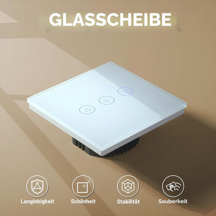 BSEED Dimmer Smart Alexa Lichtschalter 300W Touch Control WIFI Wandlichtschalter LED Kompatibel (Neu