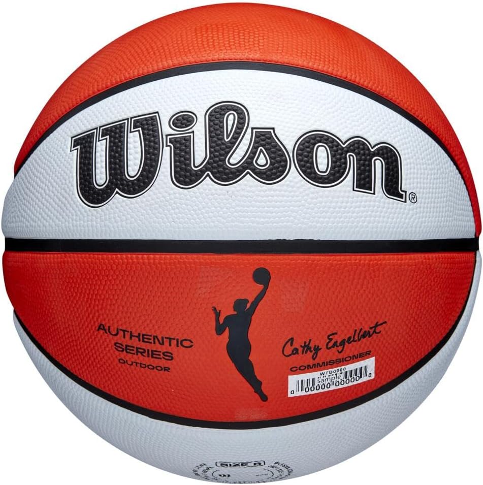 WILSON WNBA Authentic Series Basketballbälle Size 6 - 28.5" Outdoor, Size 6 - 28.5" Outdoor