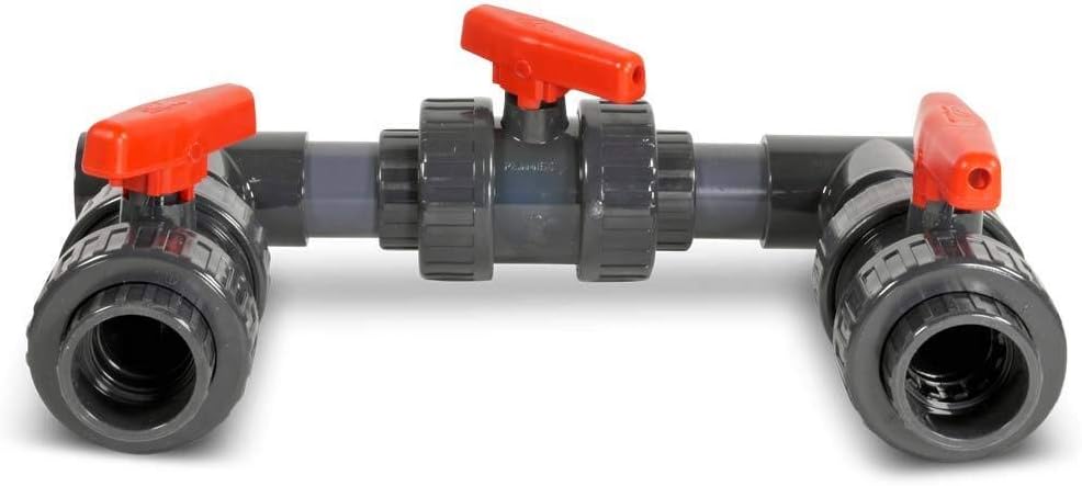 Laja26 Bypass-Set für Wärmepumpe Solaranlage Solarheizung 19-teilig | Universal Bypass für Pool Schw
