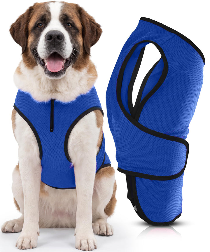 Hundemantel, Warnweste Hund & Hundekühlwesten – Leichte Jacke für Kleine Hunde, Reissverschluss, Für