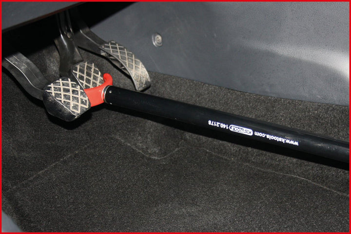 KS Tools 140.2178 Teleskop-Motorhauben- und Heckklappenstütze, 64-109cm