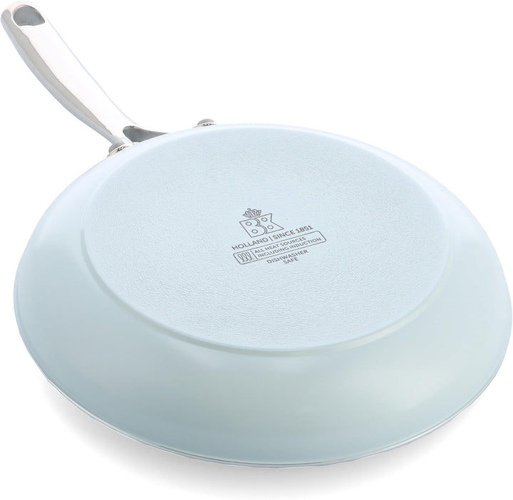 BK Sky Keramik-Antihaft-Pfannenset, 3-teilig, Ø 20/24/28 cm, PFAS-frei, Induktionsgeeignet, Backofen