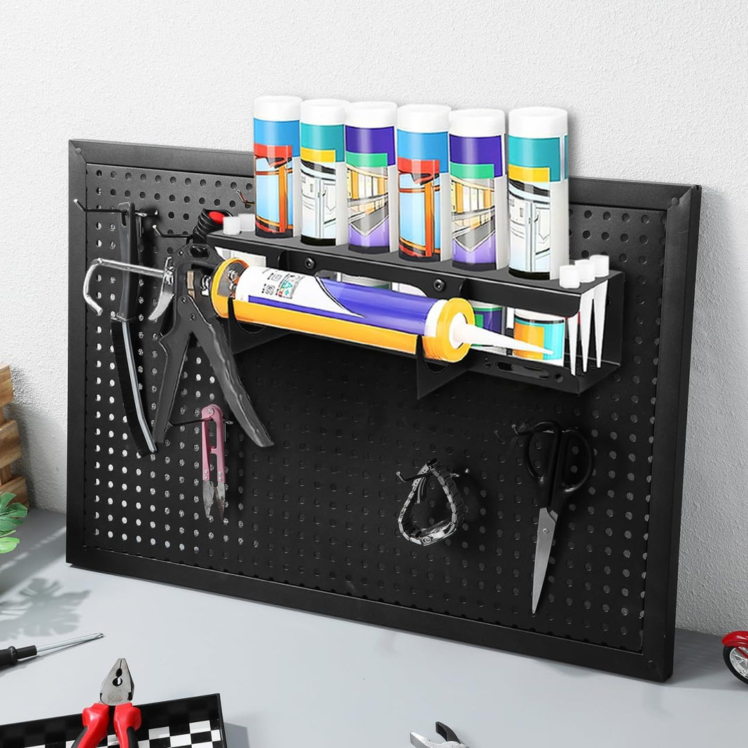 UKCOCO Spraydosenhalter, Wandhalterung Sprühdosenhalter mit 6 Schlitzen Sprühflaschen Dosenhalter fü