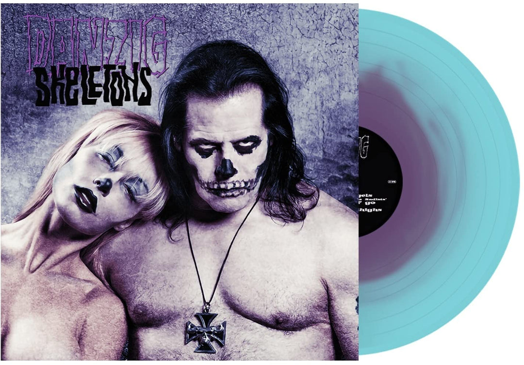 Skeletons - Purple in Electric Blue, Vinyl
