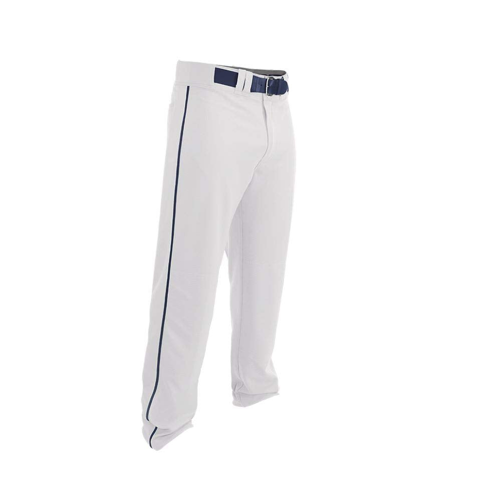 Easton Herren Rival 2 paspelierte Baseballhose Rival 2 Baseballhose XL Weiss / Navy, XXL Weiss/Marin