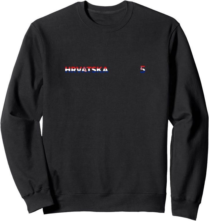 Flagge Kroatien Sweatshirt