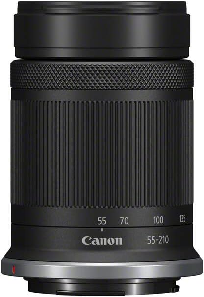 Canon RF-S 55-210mm F5-7.1 is STM Zoombjektiv für APS-C-Kameras der EOS R Serie (3,8-Fach Zoom, 2 UD