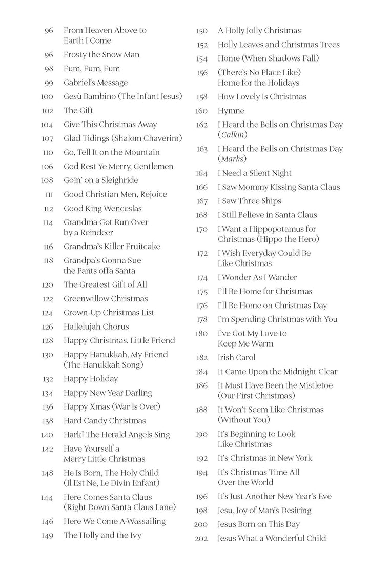 Christmas Ukulele Fake Book: Over 250 Songs to Strum & Sing; Melody-lyrics-chords, Plastikspiralbind
