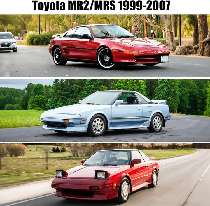 Halbe Autoabdeckung Kompatibel mit Toyota MR2 / MRS 1999-2007, Halbabdeckung wasserdichte Halbgarage