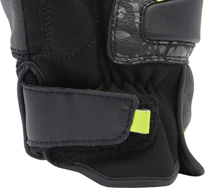 Dainese - Mig 3 Unisex Gloves, Leder-Motorradhandschuhe, Knöchelschutz, Touchscreen, für Männer und