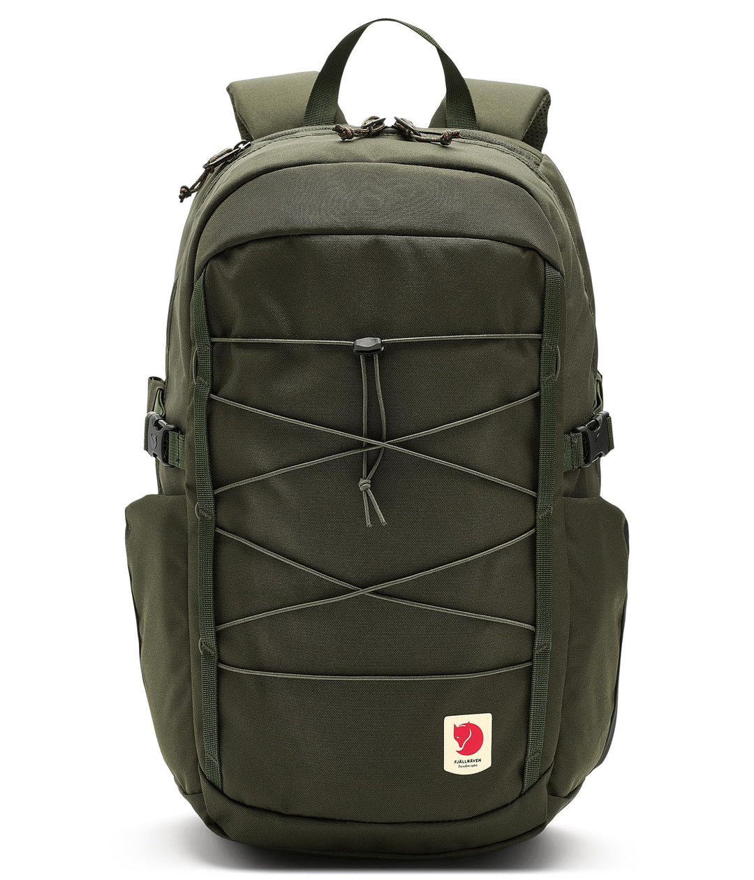 Fjällräven Rucksack Freizeitrucksack mit Laptopfach Skule 24 Backpack Deep Forest dunkelgrün Einheit